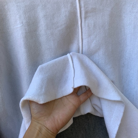 French Connection two tone color block long sleeve sweater - Picture 7 of 10